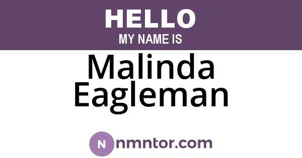 Malinda Eagleman