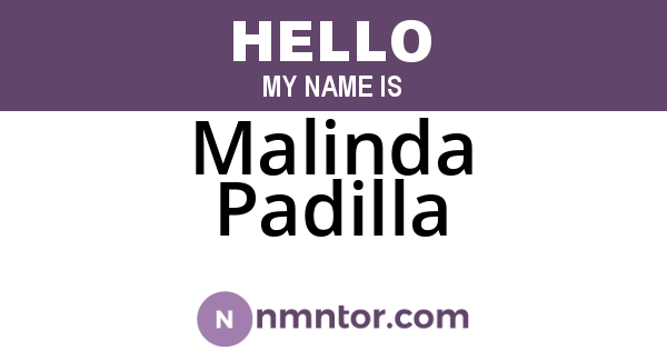 Malinda Padilla