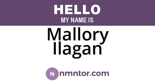 Mallory Ilagan