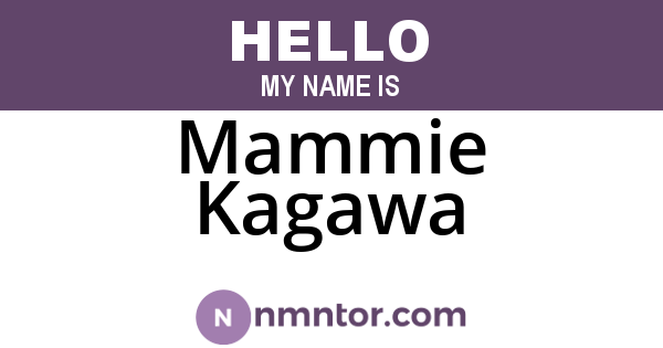 Mammie Kagawa
