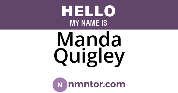 Manda Quigley