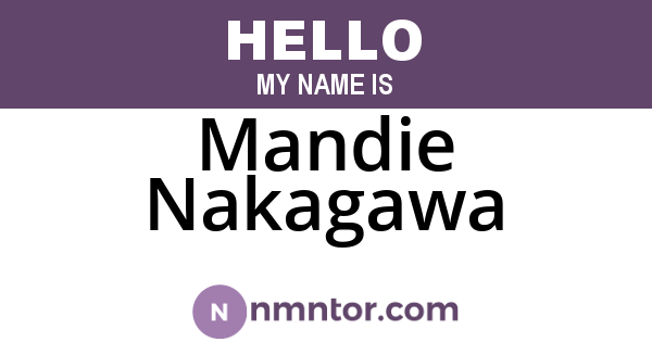 Mandie Nakagawa