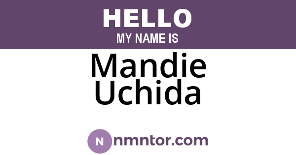 Mandie Uchida