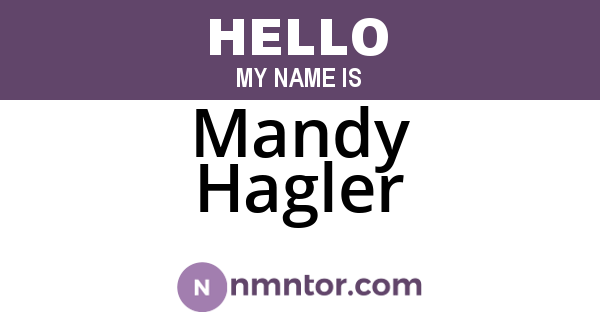 Mandy Hagler