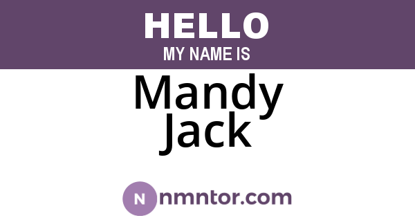 Mandy Jack