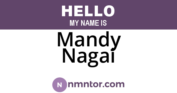 Mandy Nagai