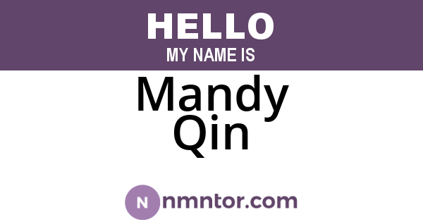 Mandy Qin