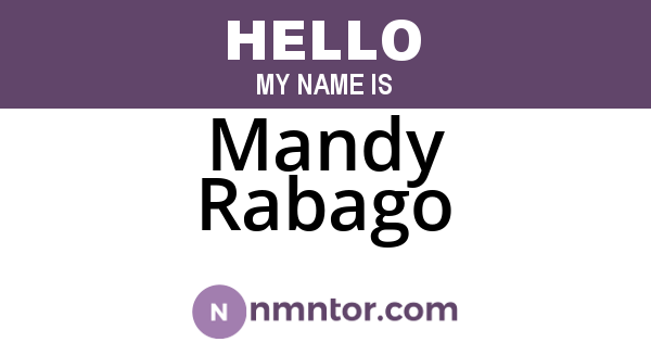 Mandy Rabago