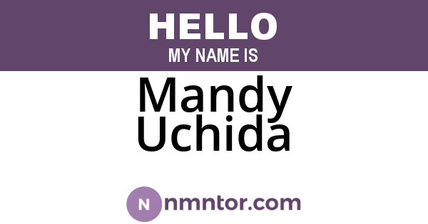 Mandy Uchida