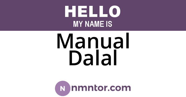Manual Dalal