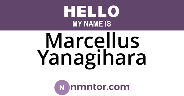 Marcellus Yanagihara