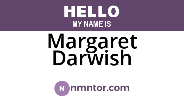 Margaret Darwish