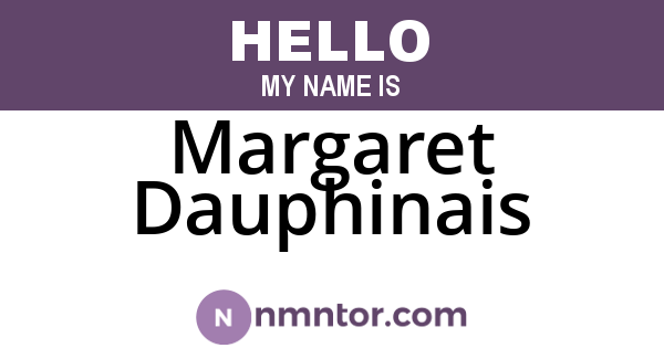 Margaret Dauphinais