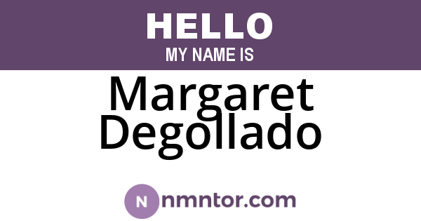 Margaret Degollado