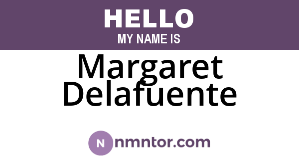 Margaret Delafuente