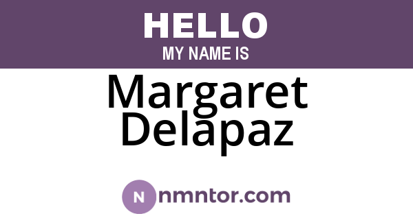 Margaret Delapaz
