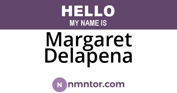Margaret Delapena