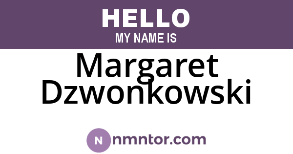Margaret Dzwonkowski