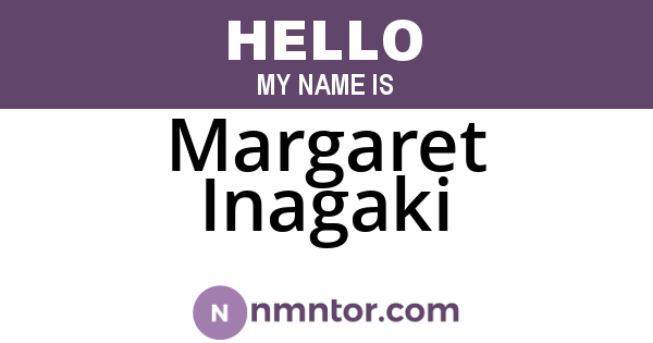Margaret Inagaki