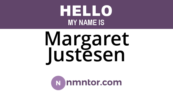 Margaret Justesen