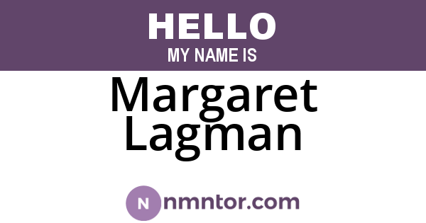 Margaret Lagman