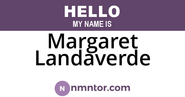 Margaret Landaverde