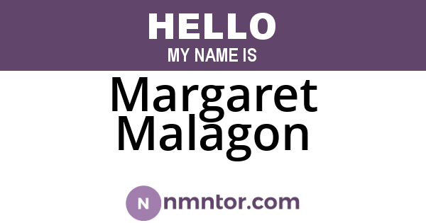 Margaret Malagon