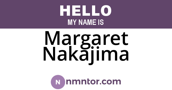 Margaret Nakajima