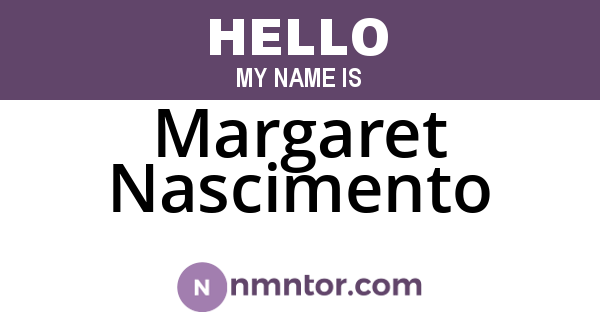 Margaret Nascimento