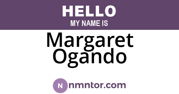Margaret Ogando