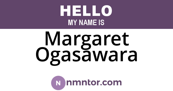 Margaret Ogasawara