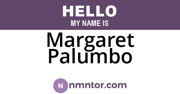 Margaret Palumbo