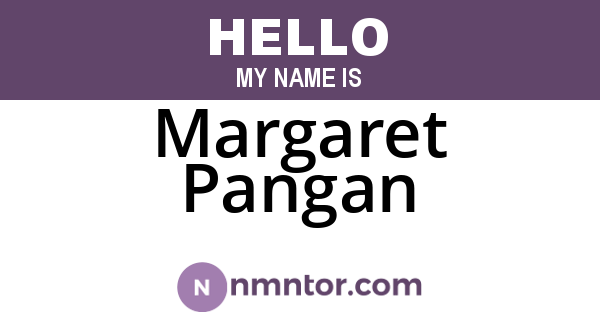 Margaret Pangan