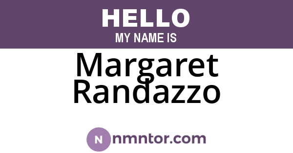 Margaret Randazzo