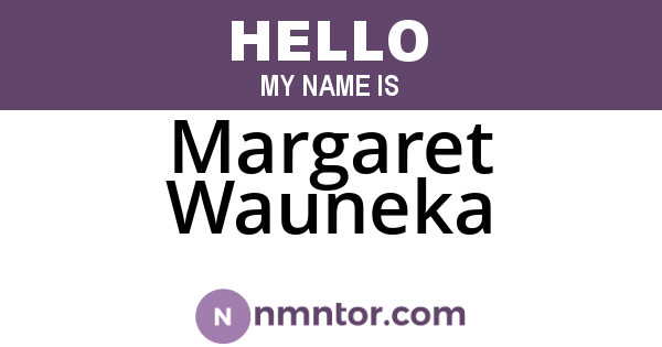 Margaret Wauneka