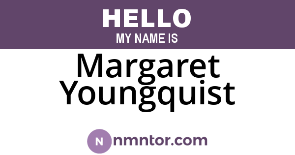 Margaret Youngquist