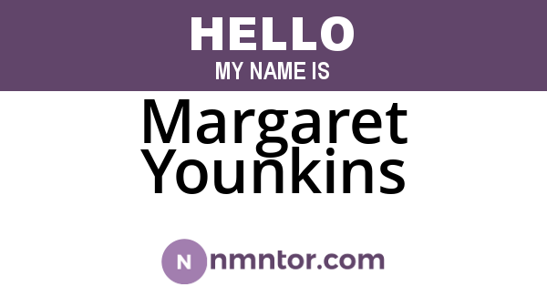 Margaret Younkins