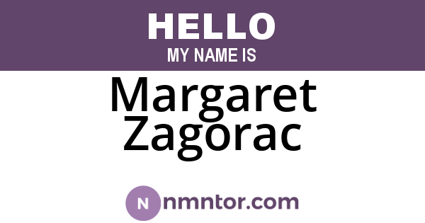 Margaret Zagorac