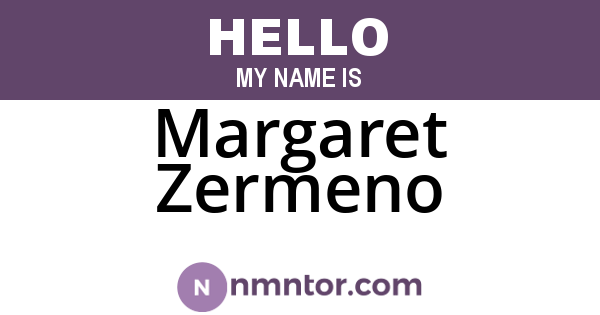 Margaret Zermeno