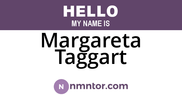 Margareta Taggart