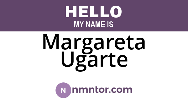 Margareta Ugarte