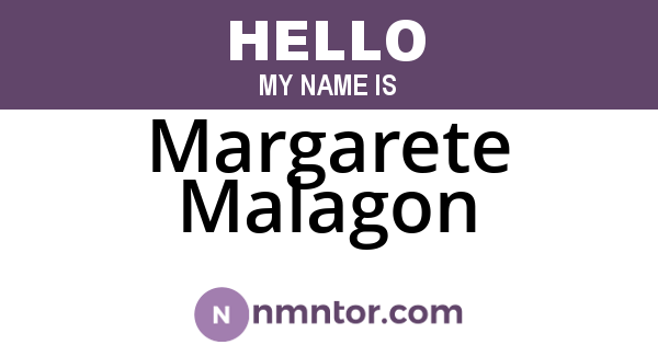 Margarete Malagon