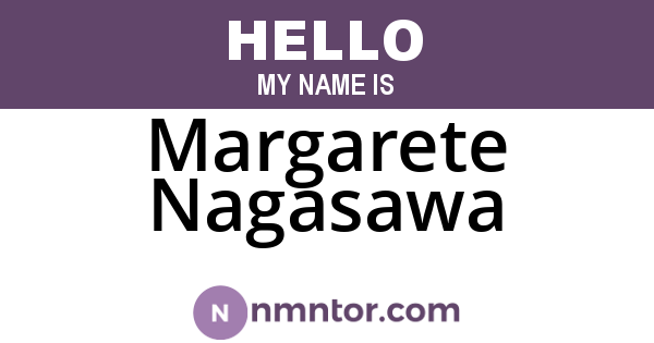 Margarete Nagasawa