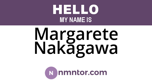 Margarete Nakagawa