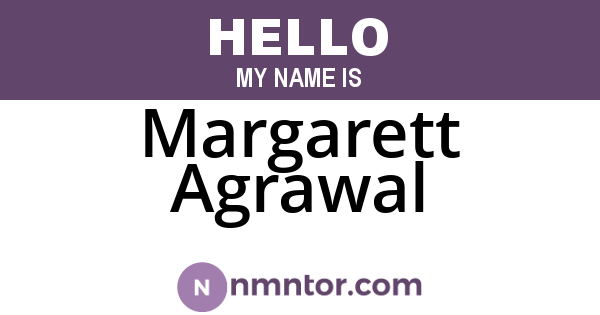 Margarett Agrawal