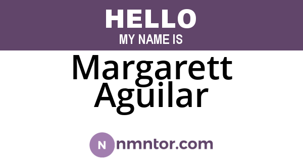 Margarett Aguilar