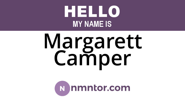Margarett Camper