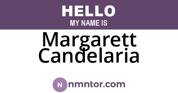 Margarett Candelaria