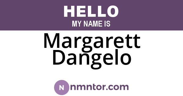 Margarett Dangelo