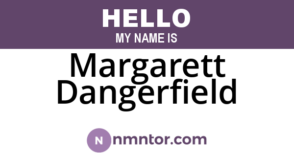 Margarett Dangerfield